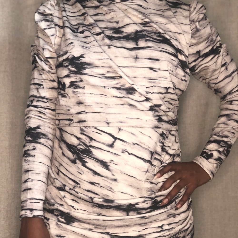 H&M mini printed dress Size Large